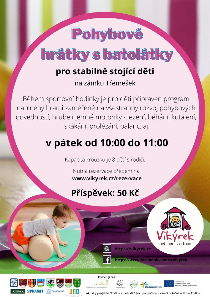 Pohybové hrátky s batolátky