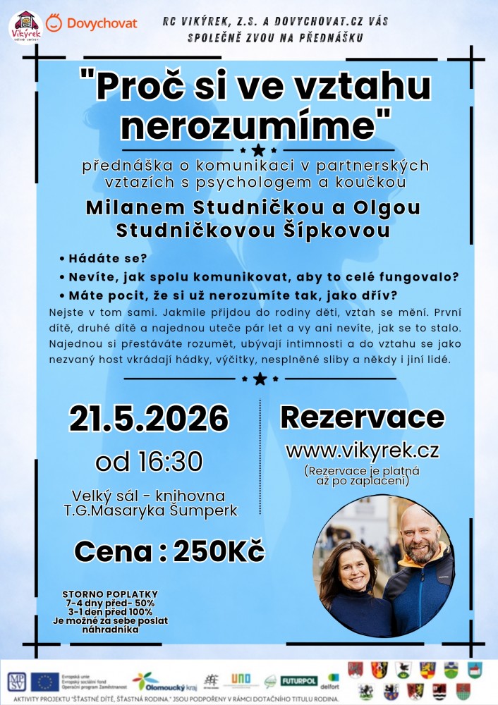 Proč si ve vztahu nerozumíme 21.5.2026