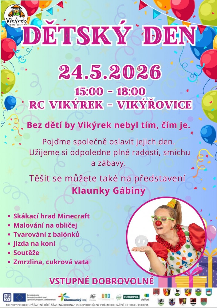 Dětský den 24.5.2026