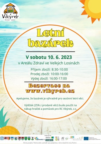  Letní bazárek 10.6.2023