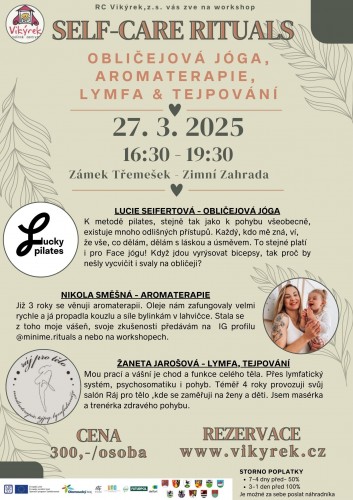  Self-care rituals 27.3.2025 Zámek Třemešek