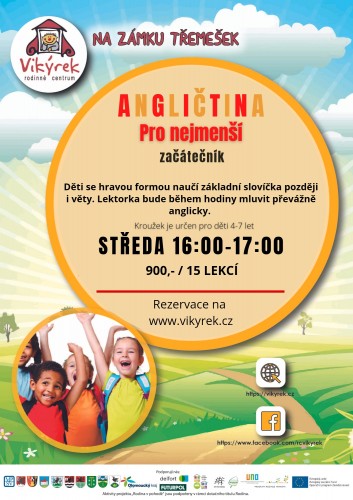  Středa - Angličtina- začátečník - Třemešek