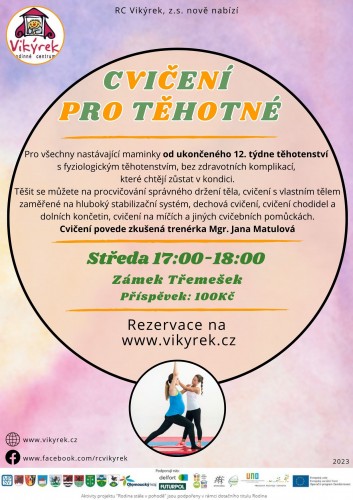  Středa - Cvičení pro těhotné - Třemešek