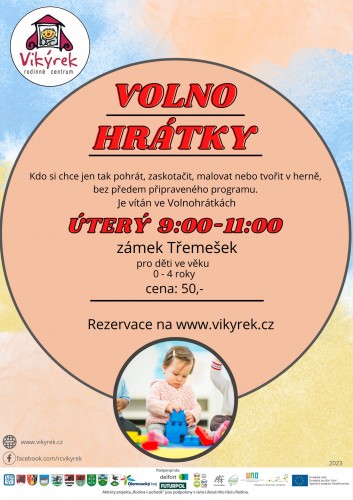  Úterý - Volnohrátky - Třemešek