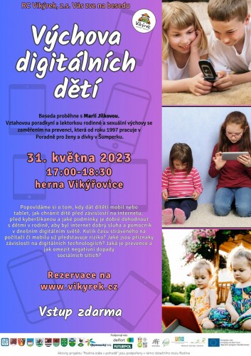  Výchova digitálních dětí - 31.5.2023