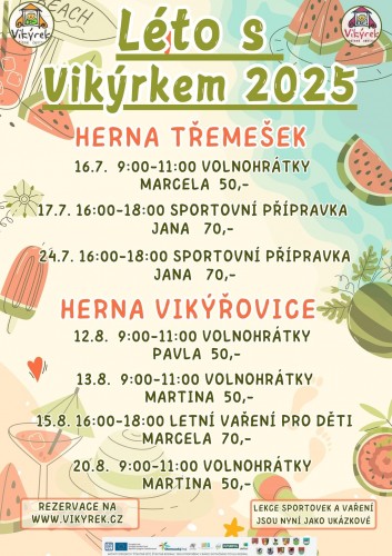  Volnohrátky 20.8.2025 - Vikýřovice